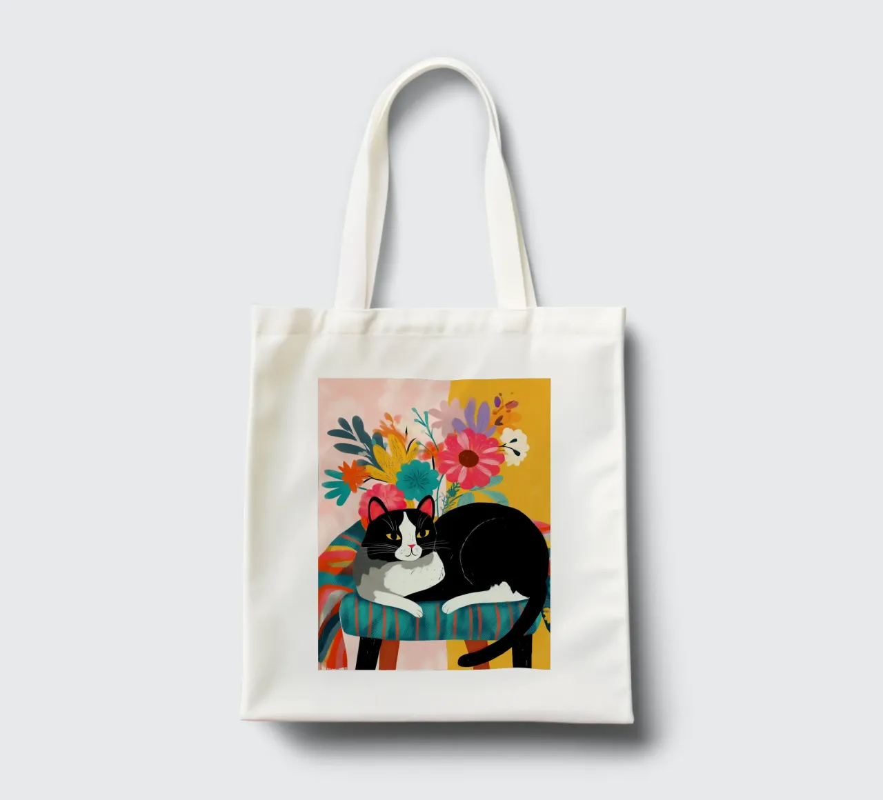 Bloom and Purr borsa in juta da Luca