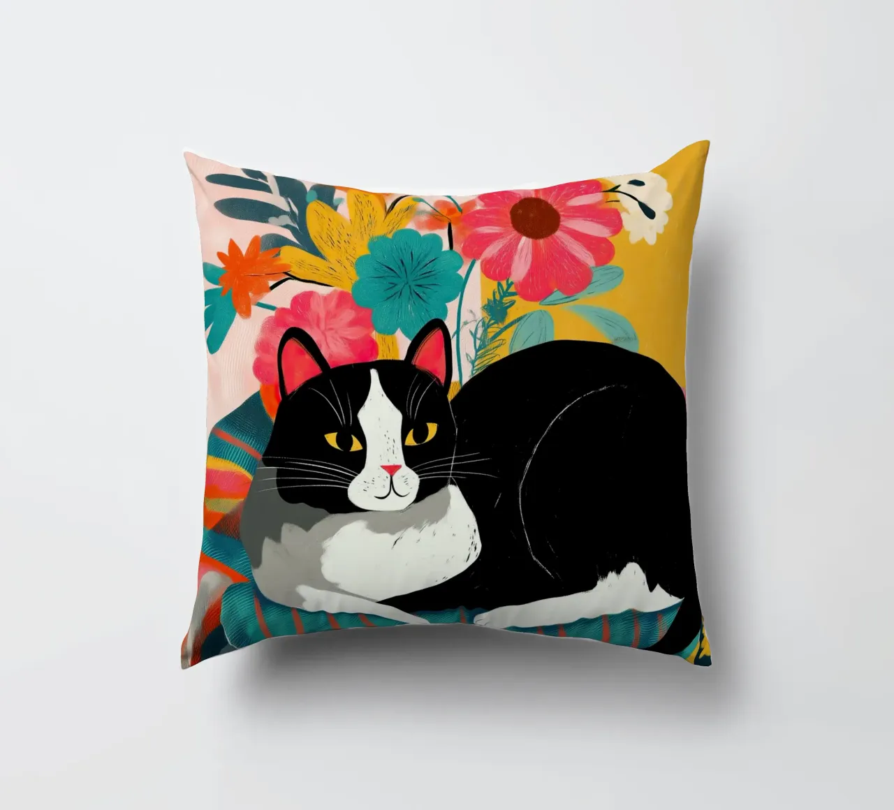 Bloom and Purr cuscino da Luca