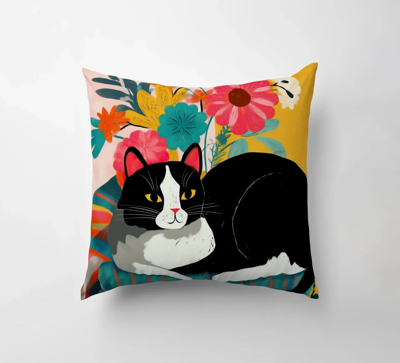 Bloom and Purr cuscino da Luca