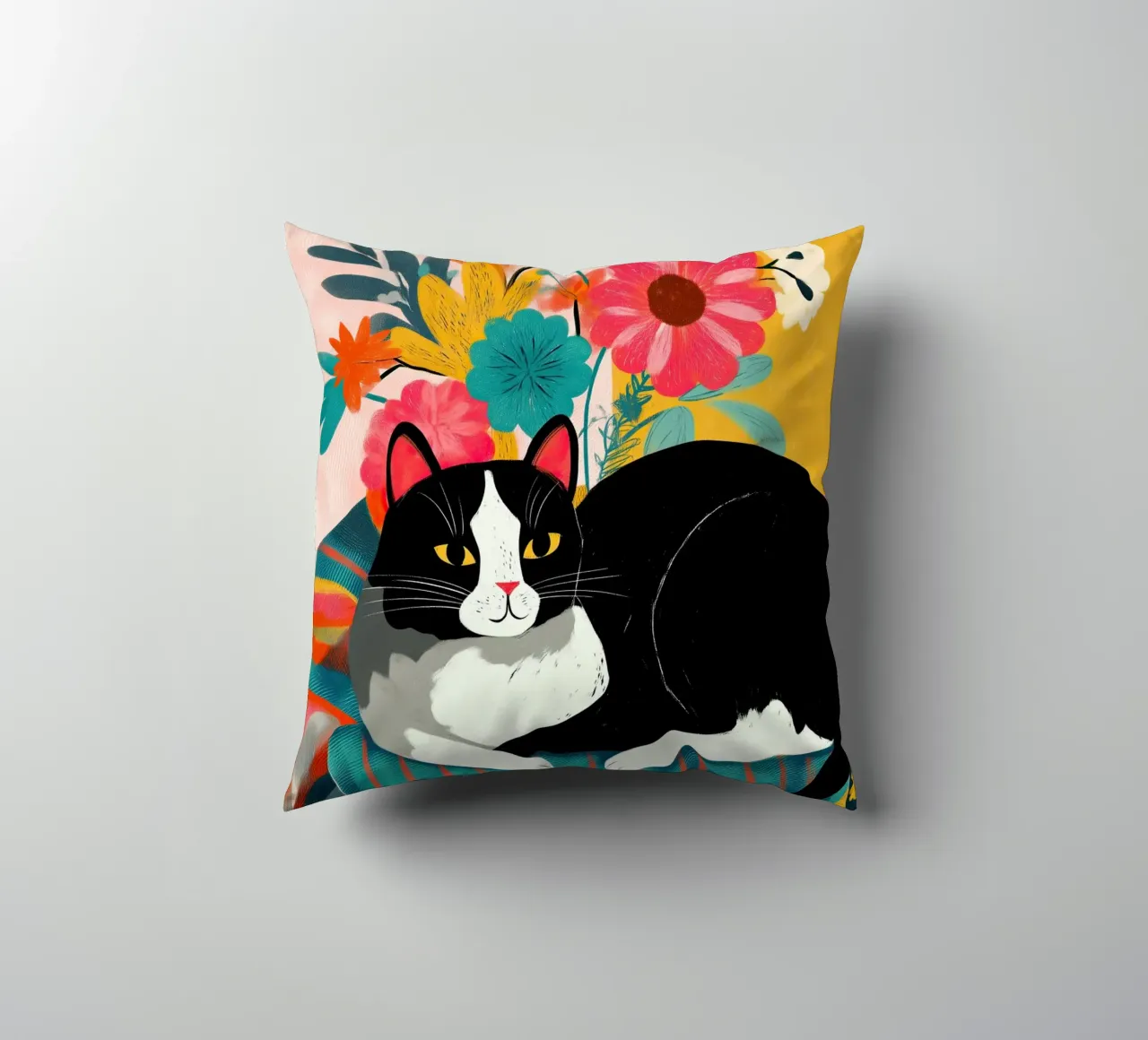 Bloom and Purr cuscino da Luca