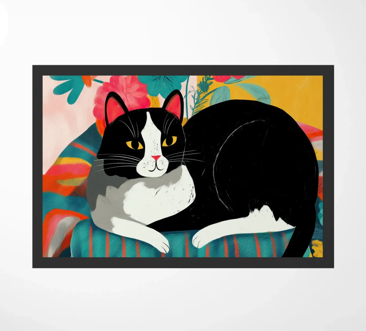 Bloom and Purr felpudo de Luca