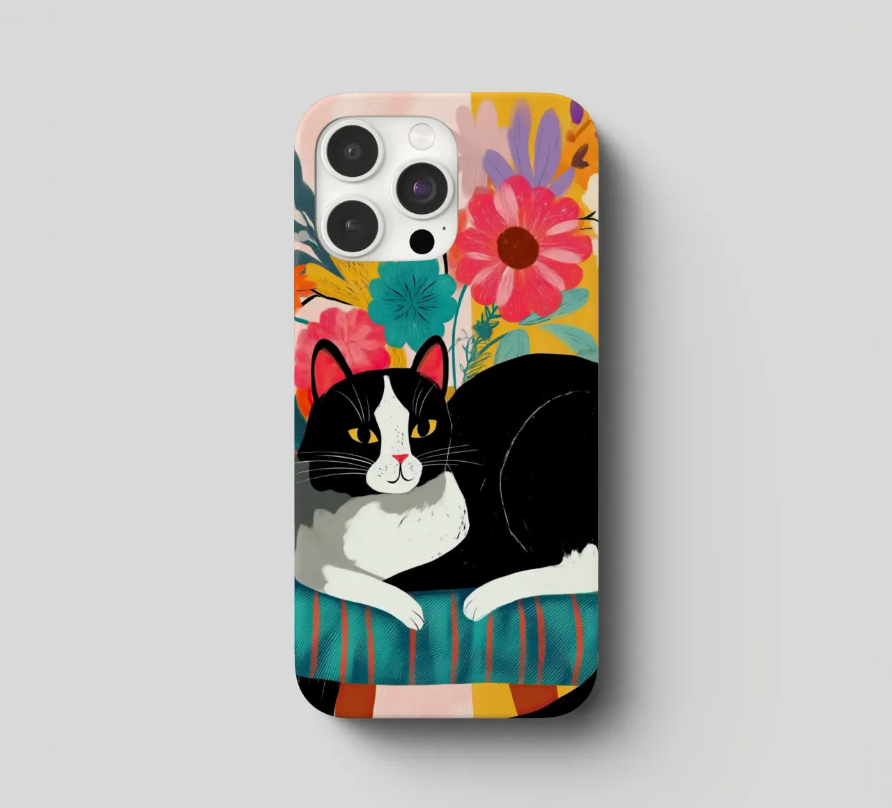 Bloom and Purr cover iphone da Luca