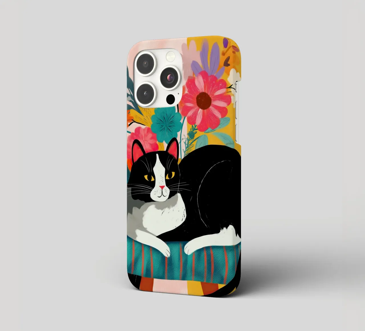 Bloom and Purr cover iphone da Luca