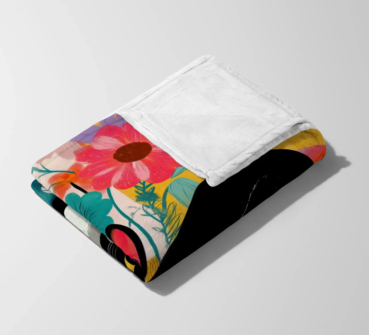 Bloom and Purr coperta in pile da Luca