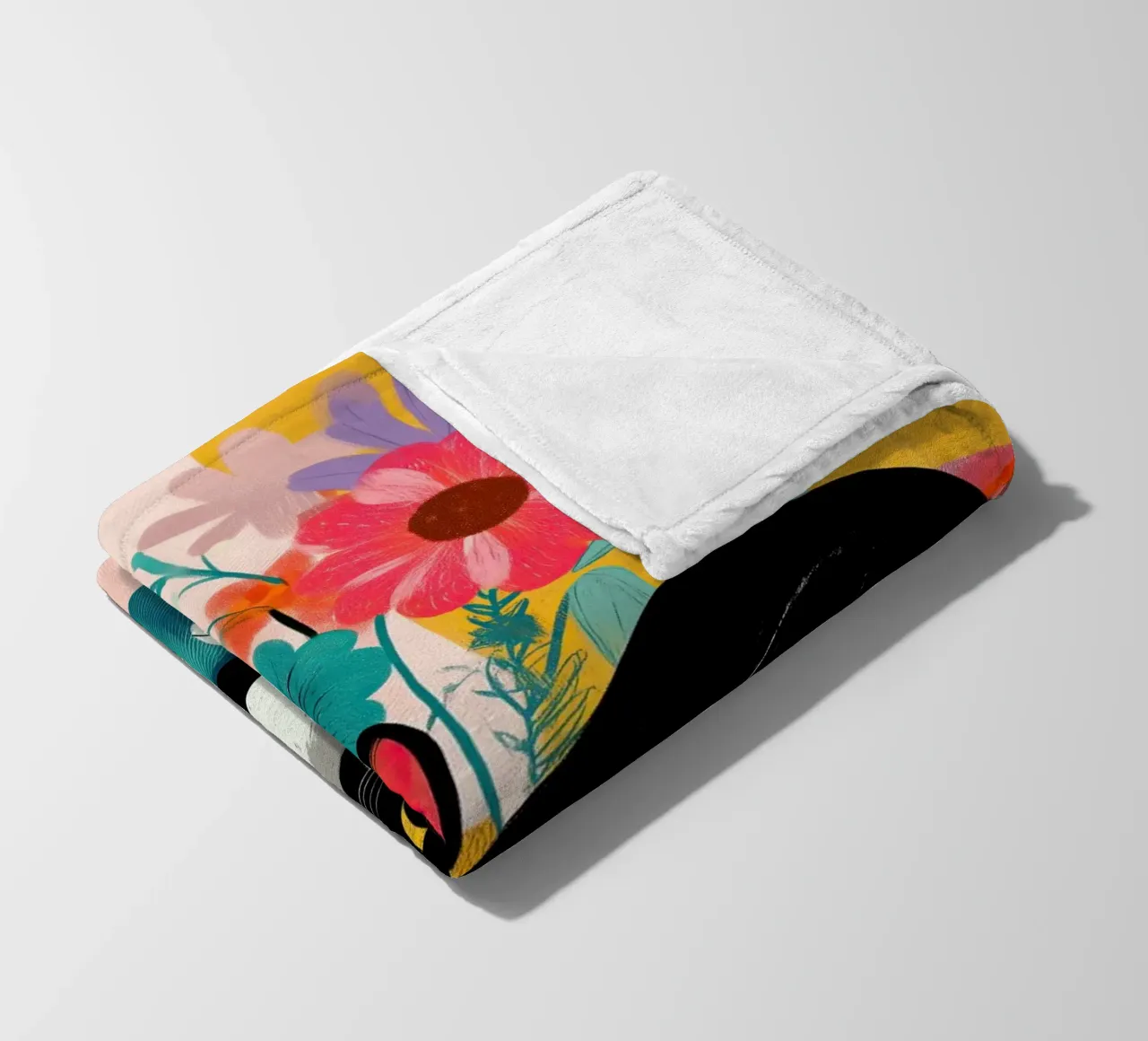 Bloom and Purr coperta in pile da Luca