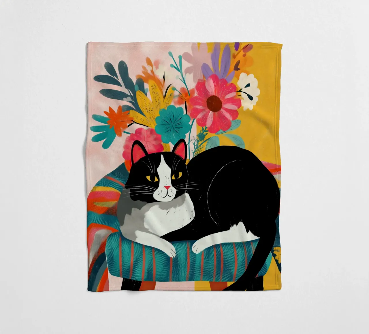 Bloom and Purr coperta in pile da Luca