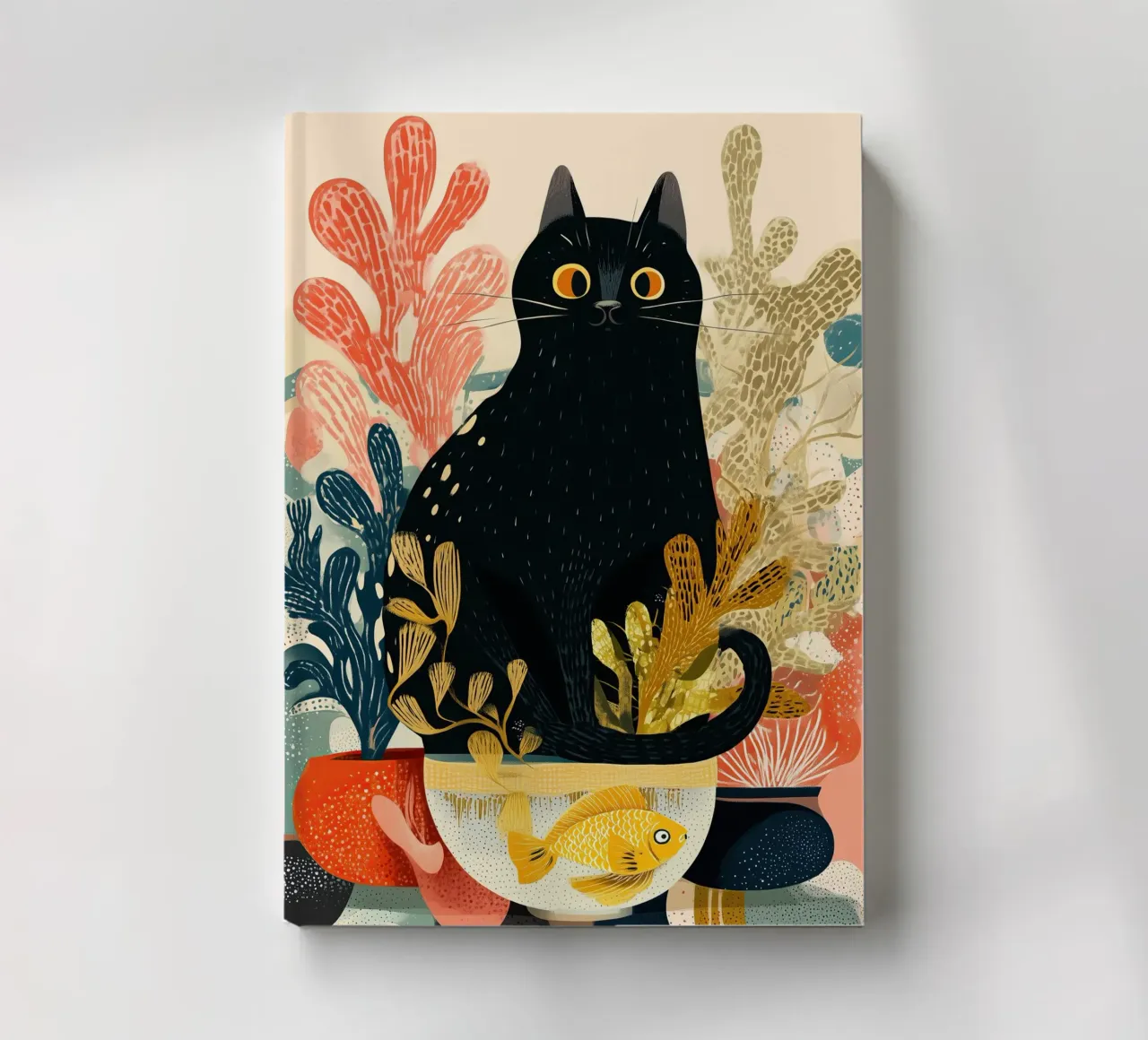 Curiosity in Bloom Notizbuch von Luca