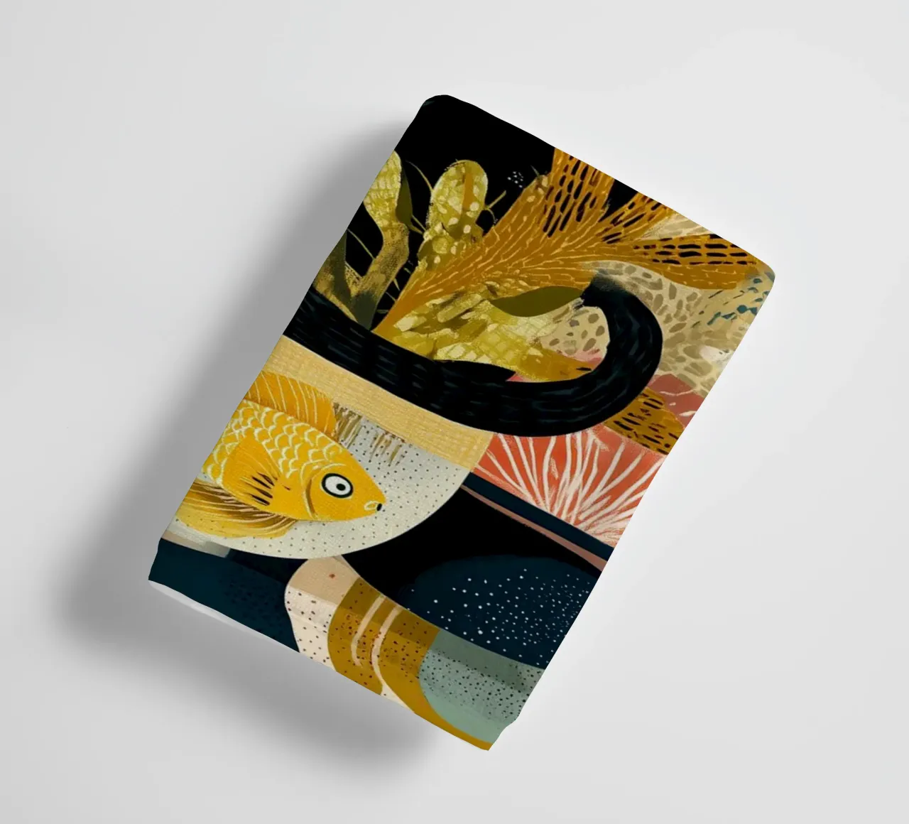 Curiosity in Bloom towel by Luca