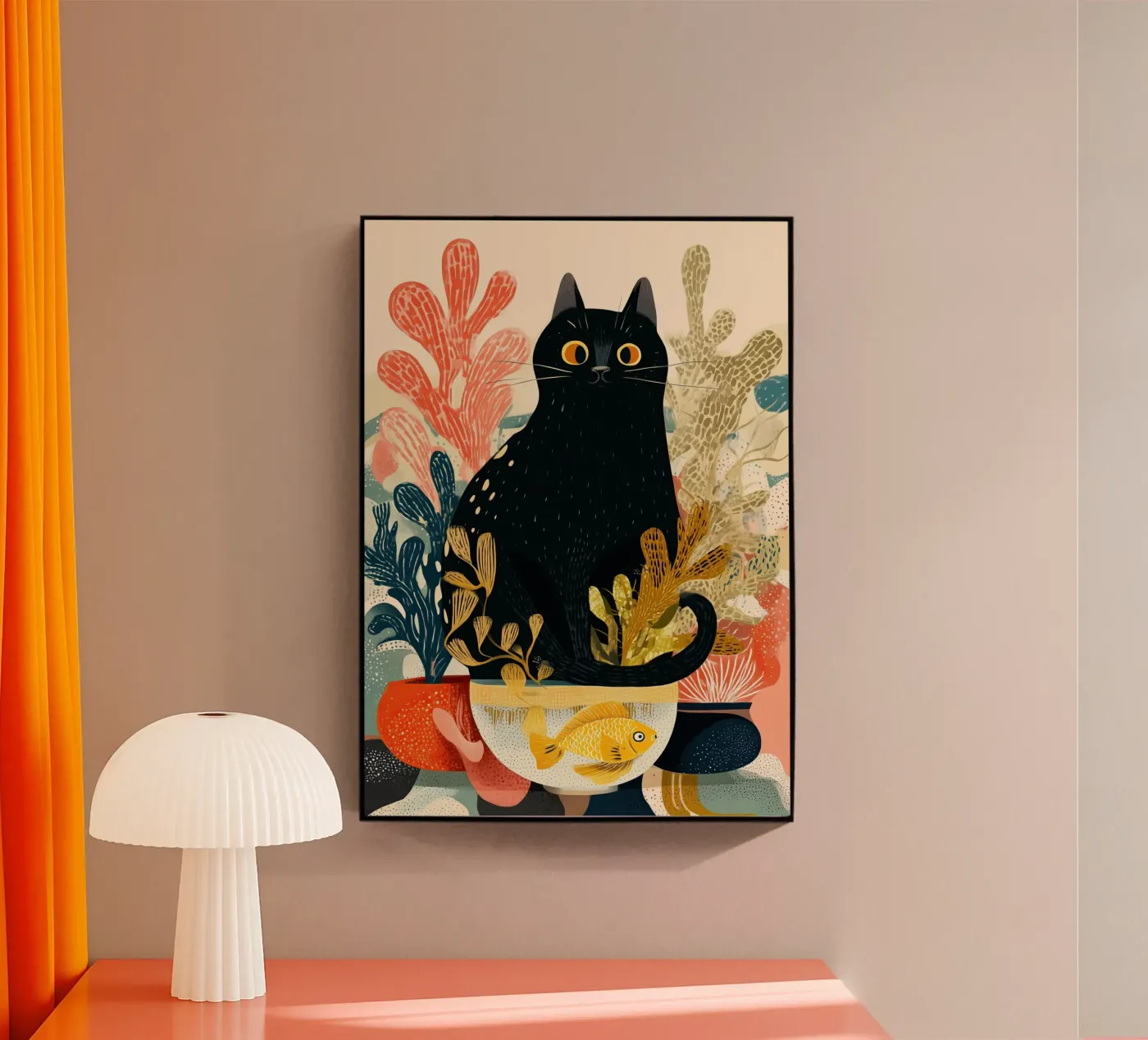 Curiosity in Bloom plexiglass da Luca