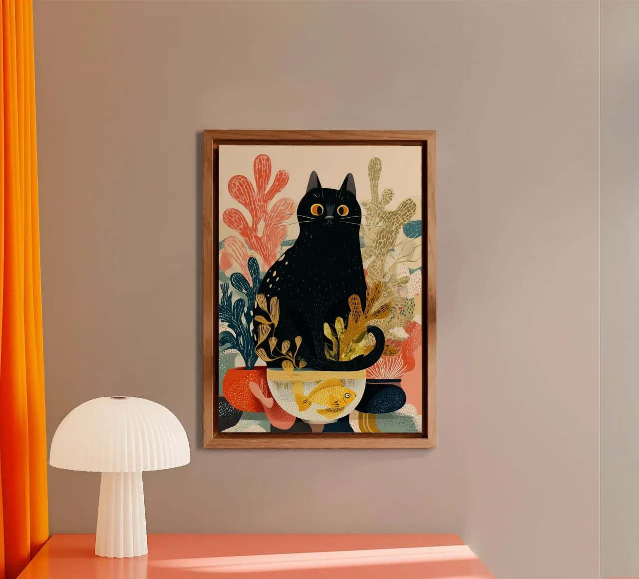 Curiosity in Bloom alluminio dibond da Luca