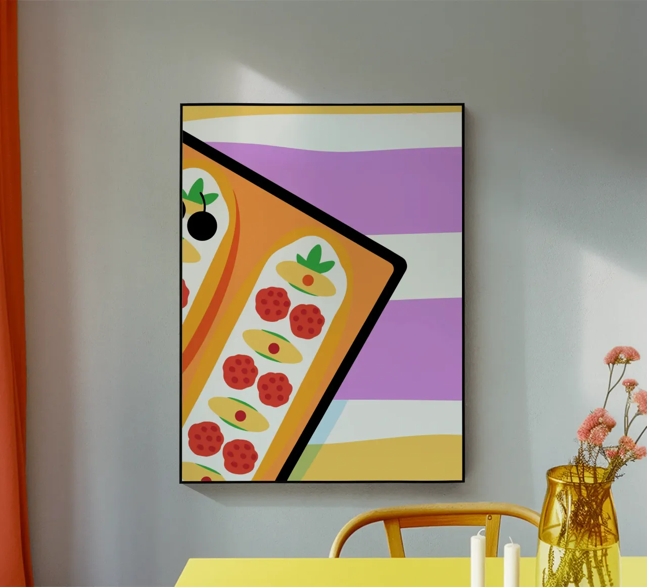 Berries acrylic glass by OFFICIAL FRUIT & VEGETABLES