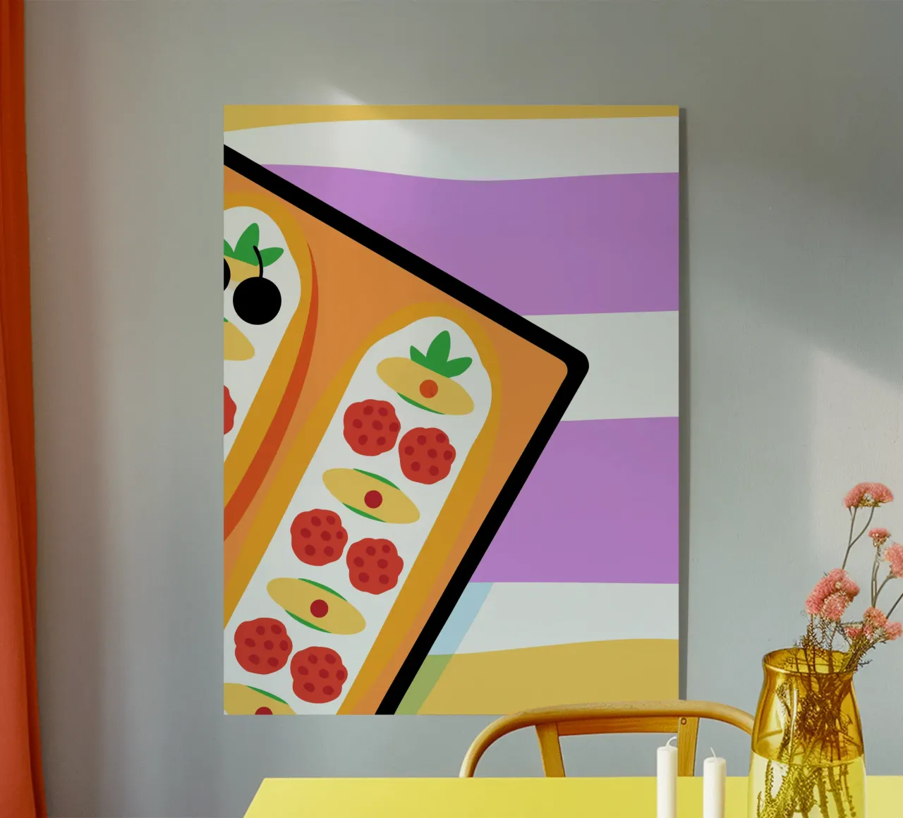 Berries acrylic glass by OFFICIAL FRUIT & VEGETABLES