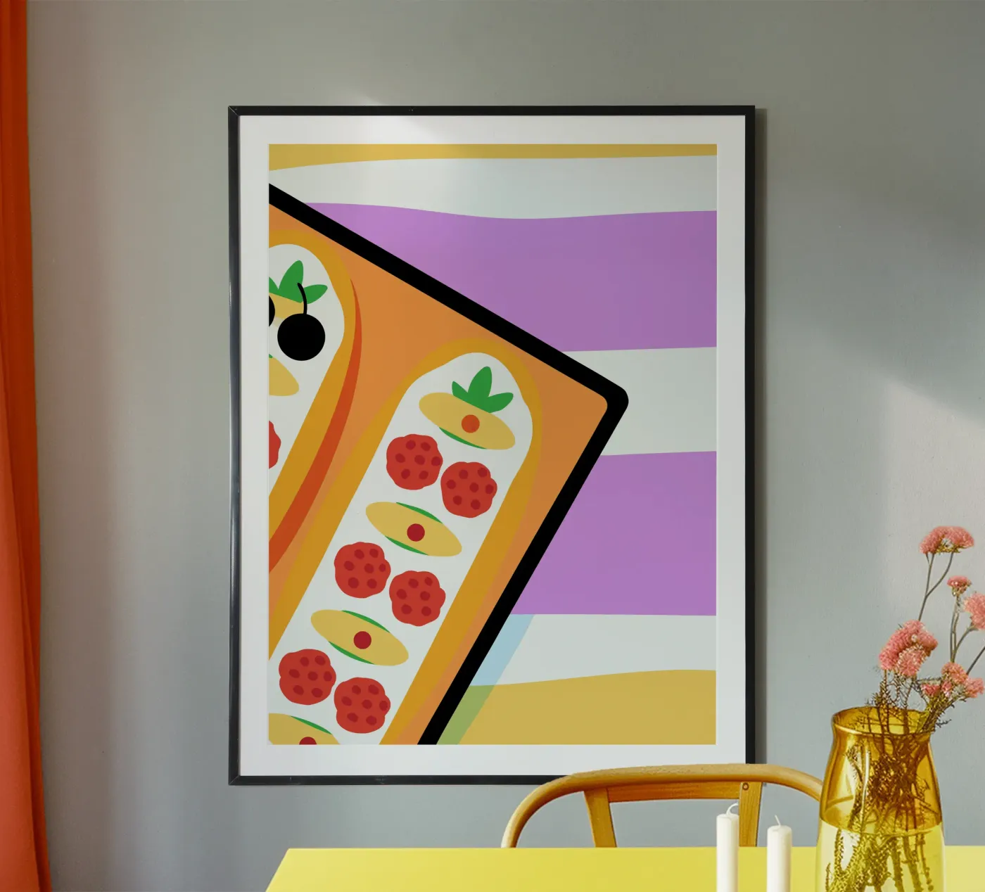 Bessen poster van OFFICIAL FRUIT & VEGETABLES