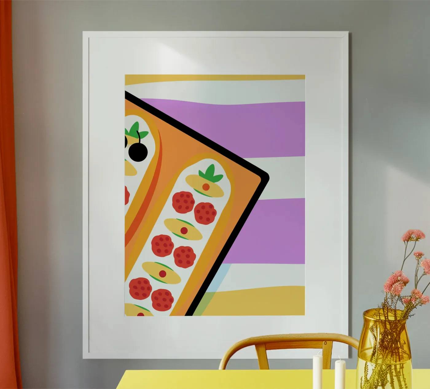 Bessen poster van OFFICIAL FRUIT & VEGETABLES