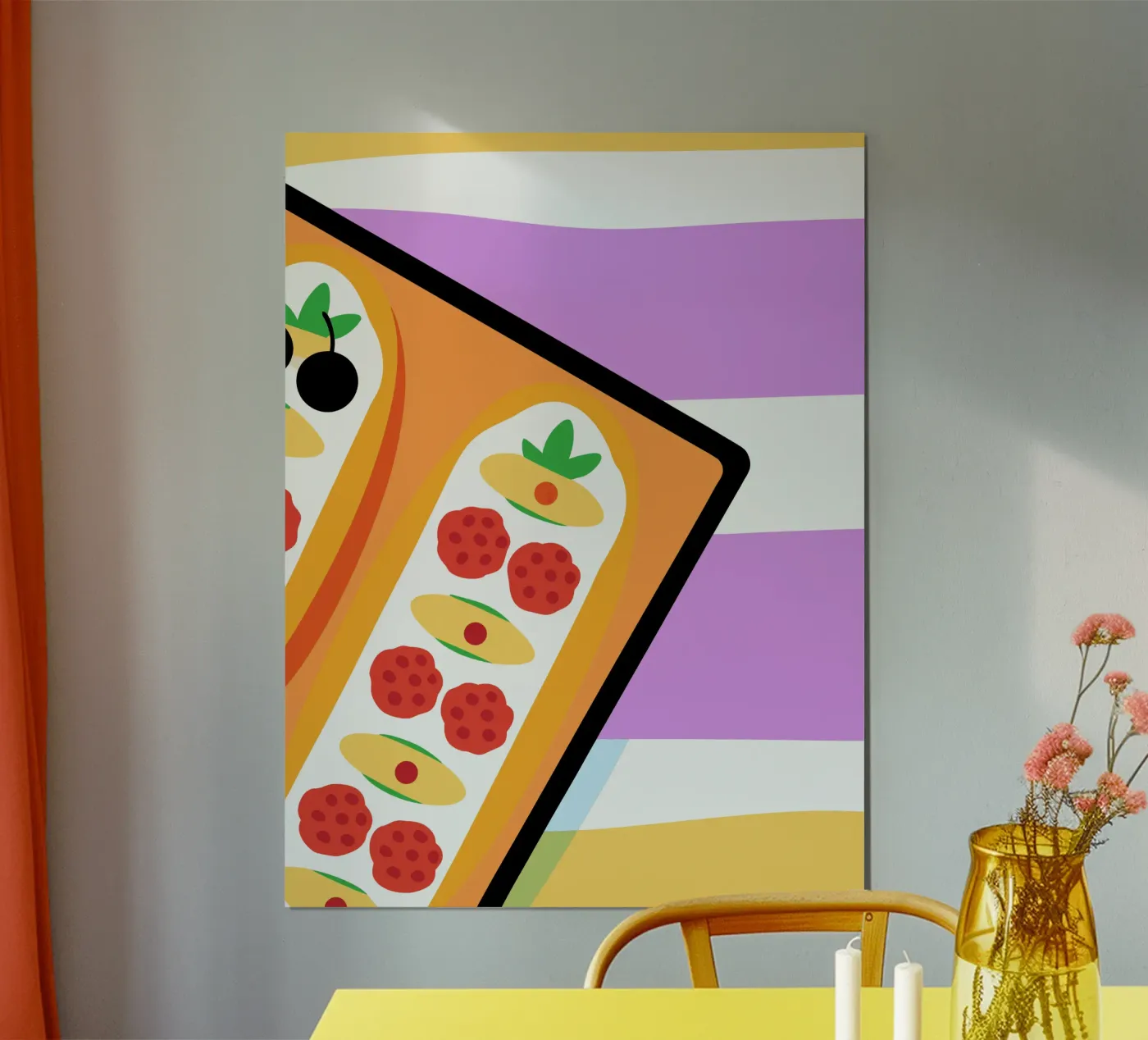 Bessen poster van OFFICIAL FRUIT & VEGETABLES