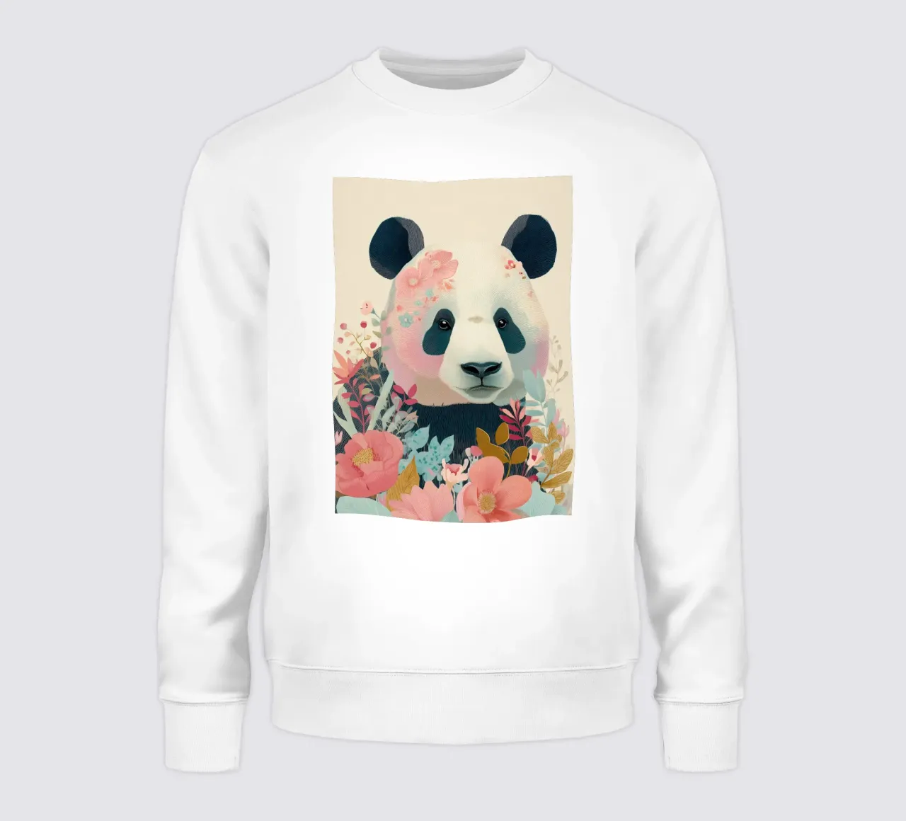 Panda in Bloom sudadera de Luca