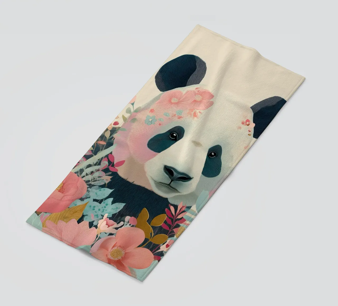 Panda in Bloom telo mare da Luca