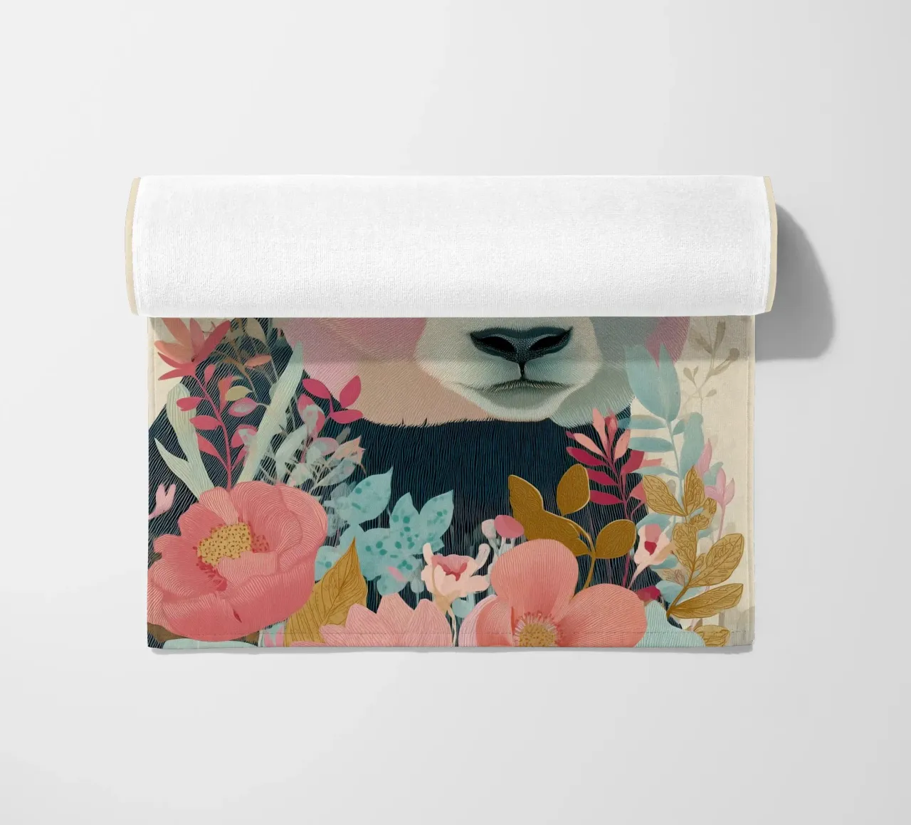 Panda in Bloom telo mare da Luca