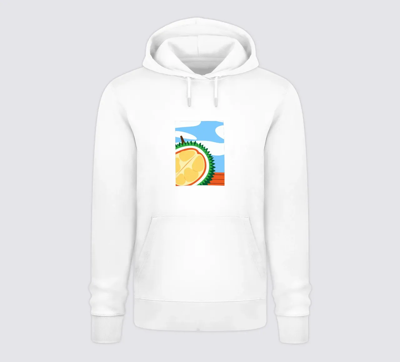 Durian felpa con cappuccio da OFFICIAL FRUIT & VEGETABLES