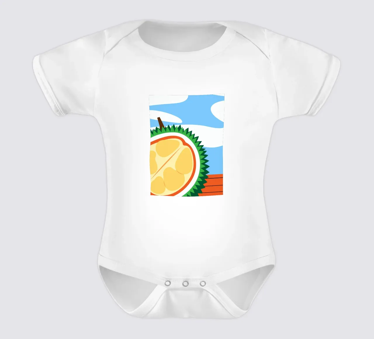 Durian body neonato maniche corte da OFFICIAL FRUIT & VEGETABLES
