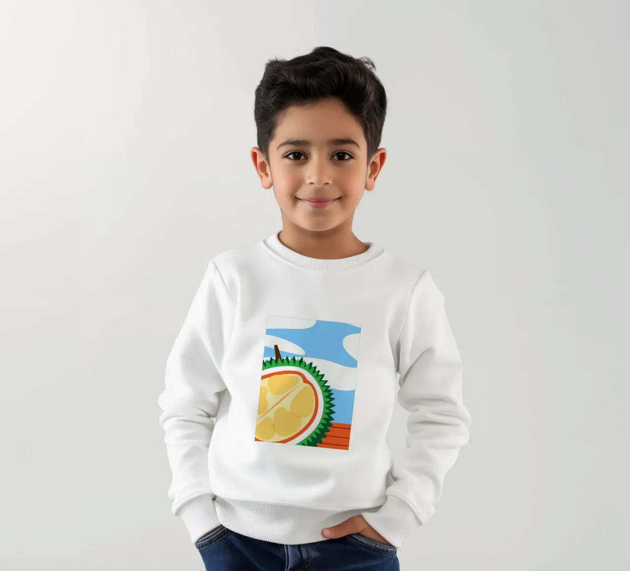 Durian felpa bambino da OFFICIAL FRUIT & VEGETABLES