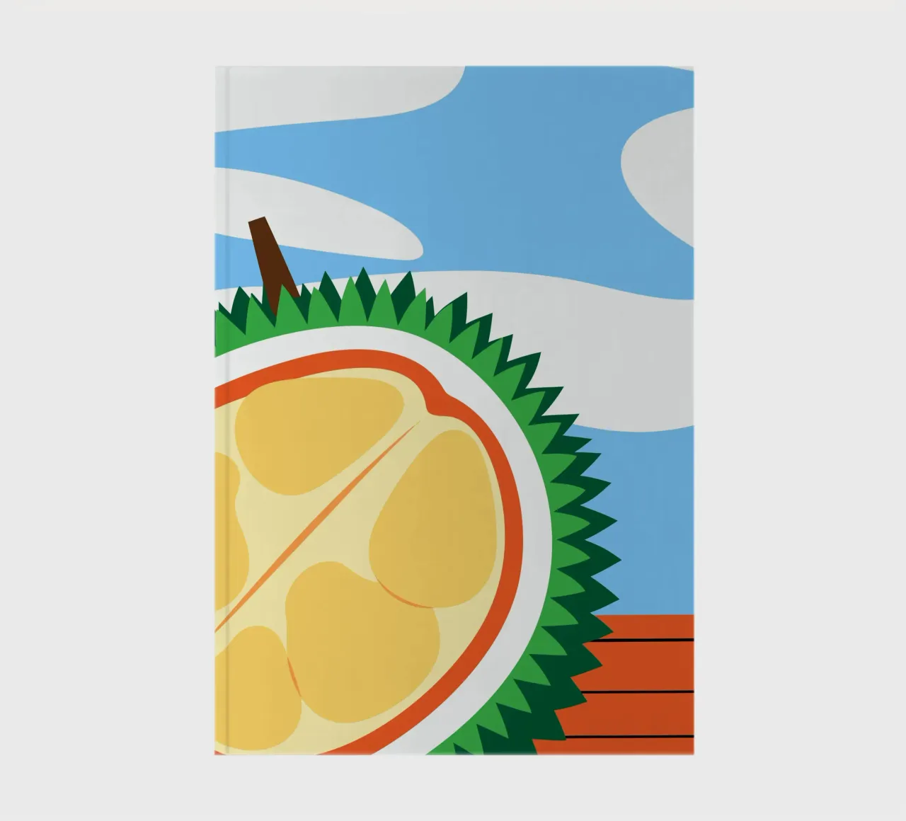 Durian notebook by OFFICIAL FRUIT & VEGETABLES