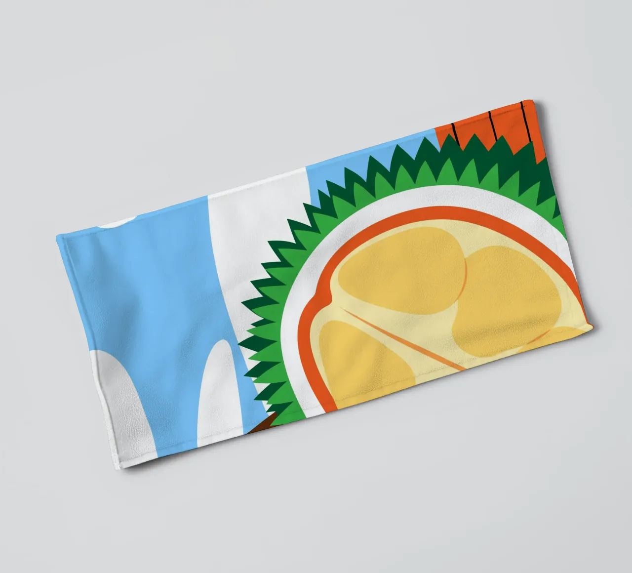 Durian badhanddoek van OFFICIAL FRUIT & VEGETABLES