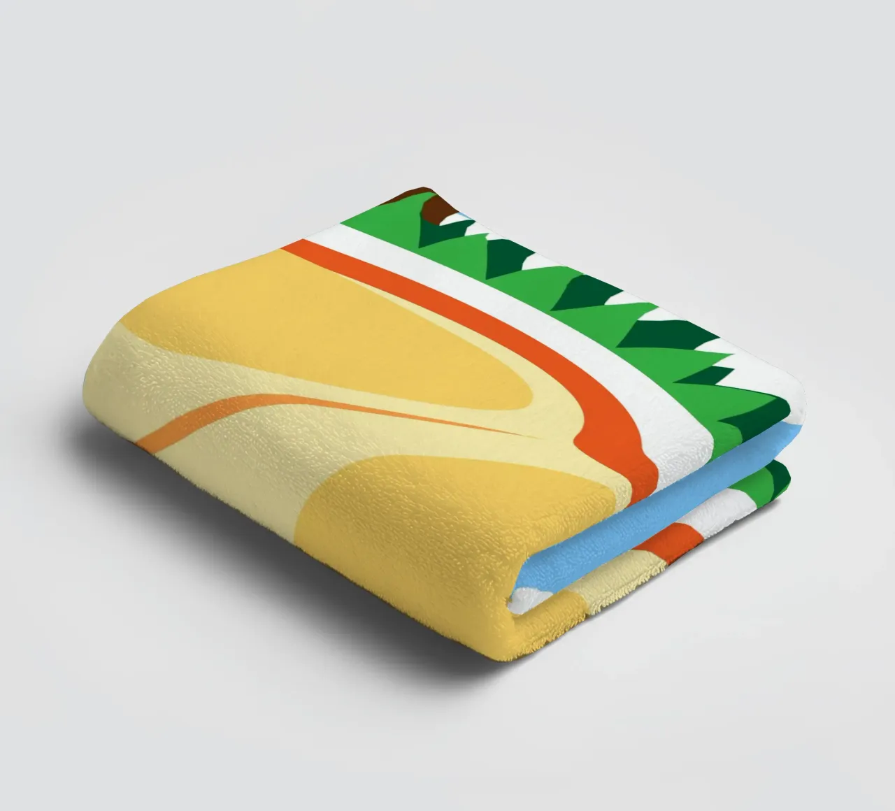 Durian badhanddoek van OFFICIAL FRUIT & VEGETABLES