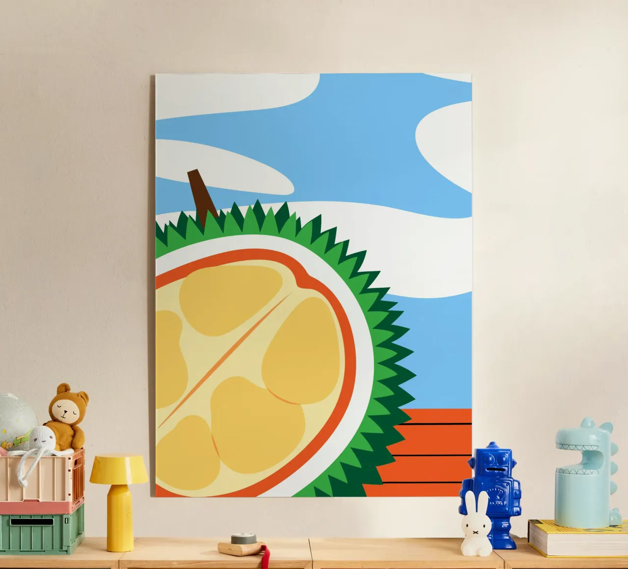 Durian plexiglass da OFFICIAL FRUIT & VEGETABLES