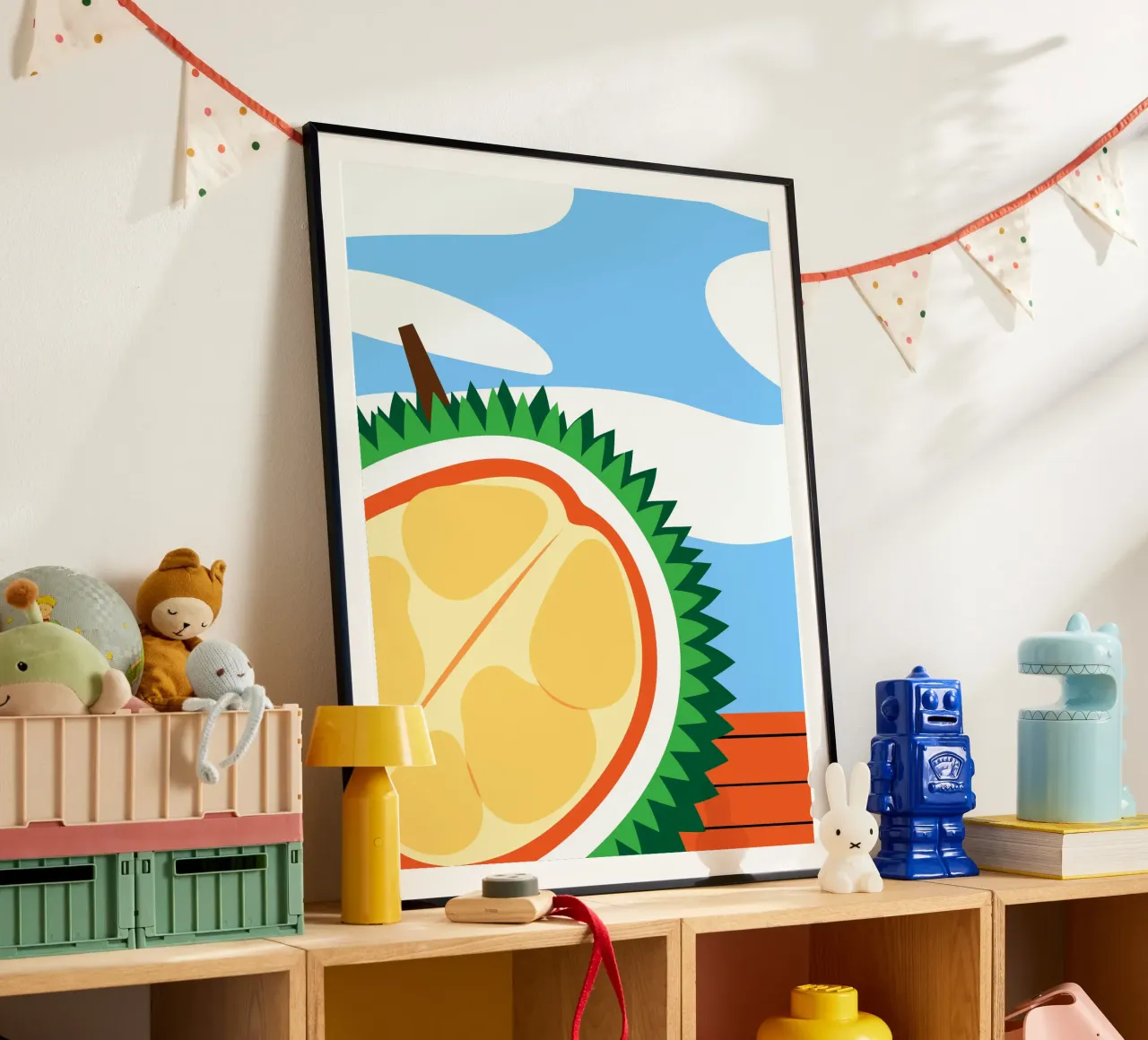 Durian poster da OFFICIAL FRUIT & VEGETABLES