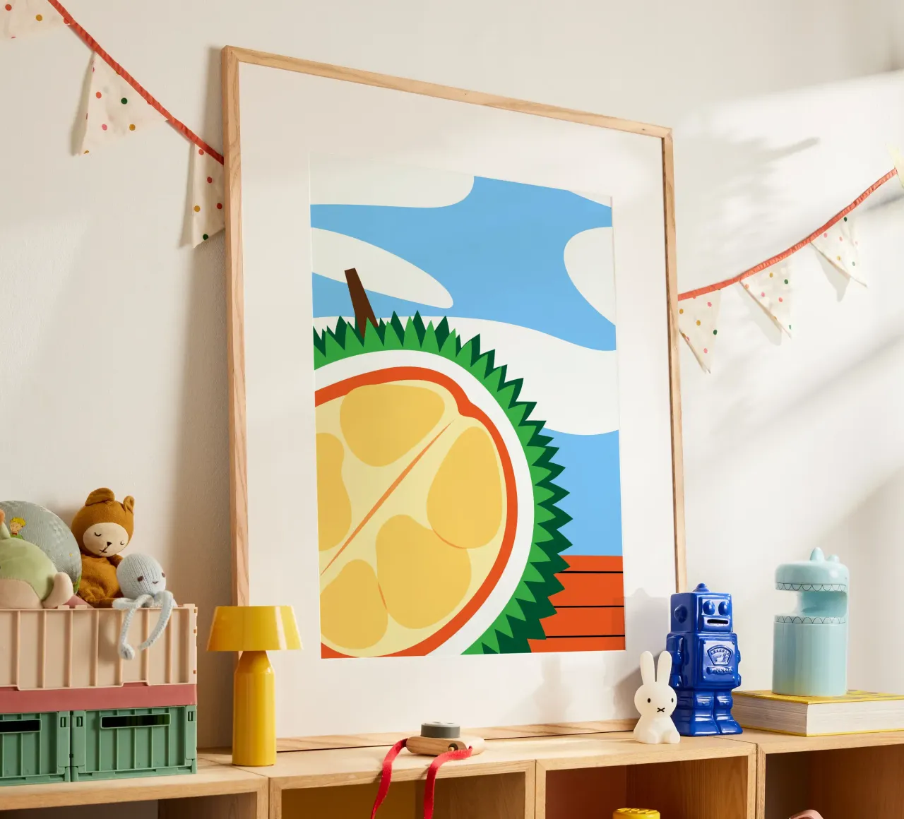 Durian poster da OFFICIAL FRUIT & VEGETABLES