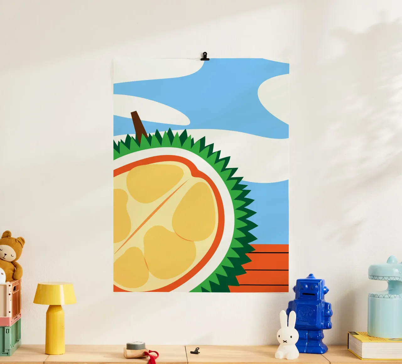 Durian poster da OFFICIAL FRUIT & VEGETABLES