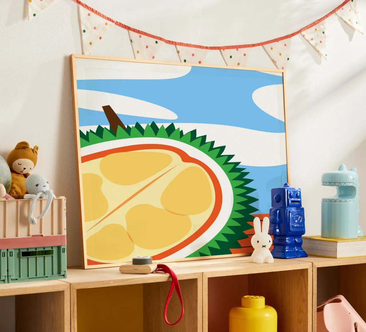 Durian poster da OFFICIAL FRUIT & VEGETABLES