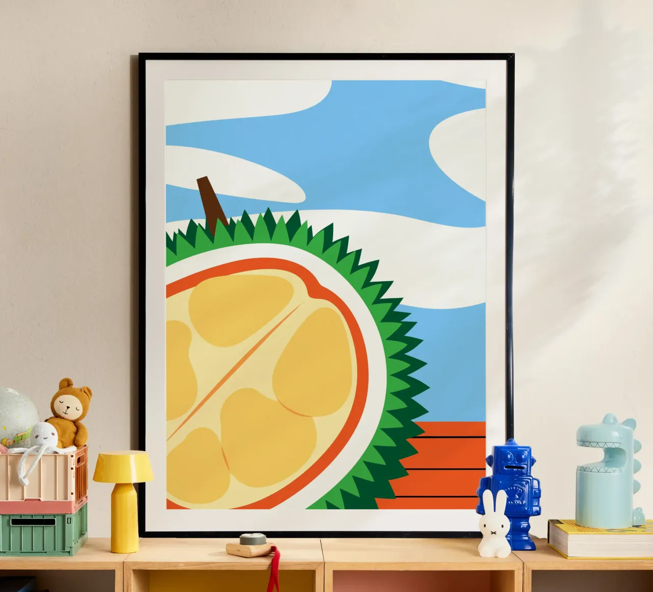 Durian poster da OFFICIAL FRUIT & VEGETABLES