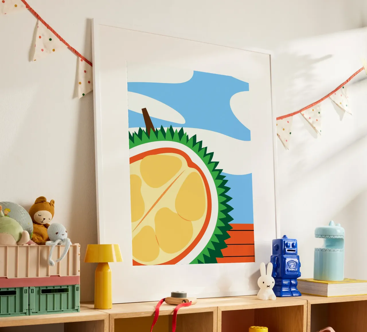 Durian poster da OFFICIAL FRUIT & VEGETABLES