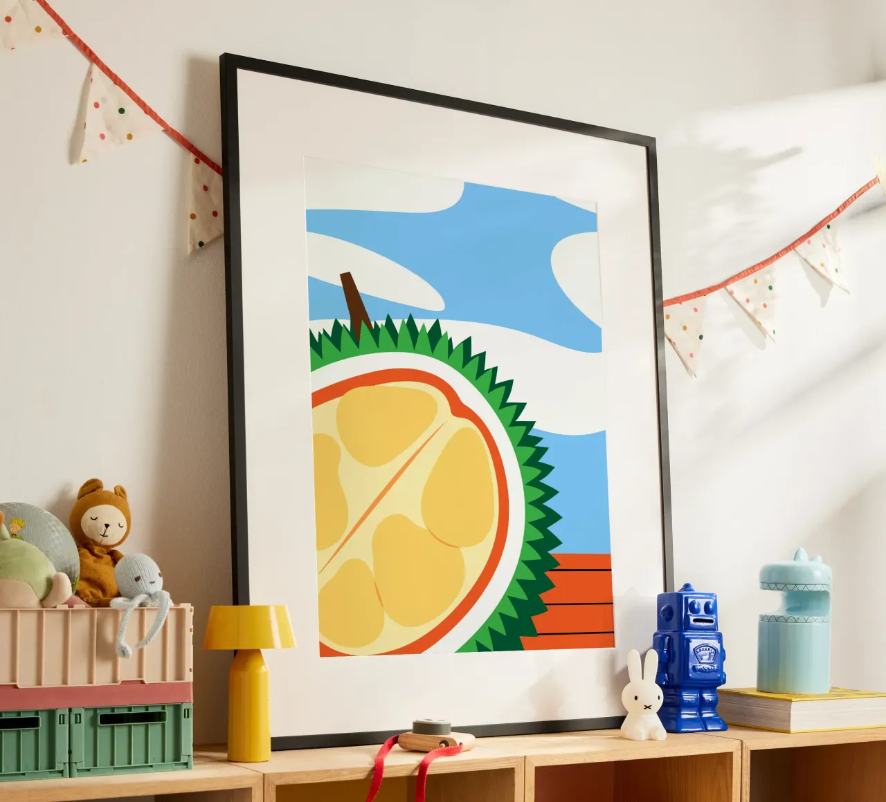 Durian poster da OFFICIAL FRUIT & VEGETABLES