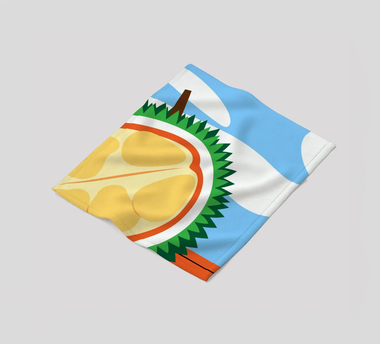Durian coperta in pile da OFFICIAL FRUIT & VEGETABLES