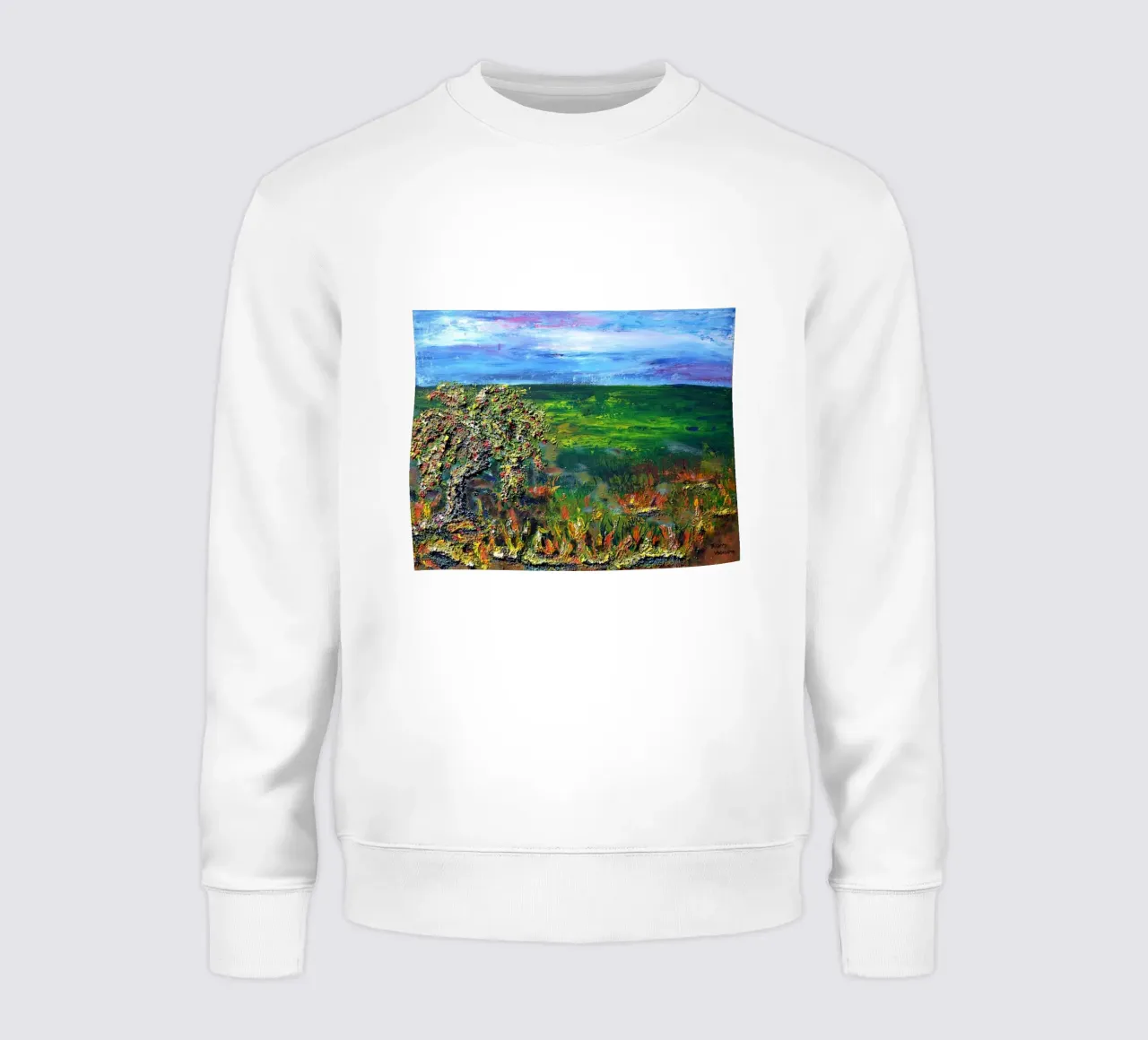 DER ALTE APFELBAUM. Sweatshirt von Little treasures for your home