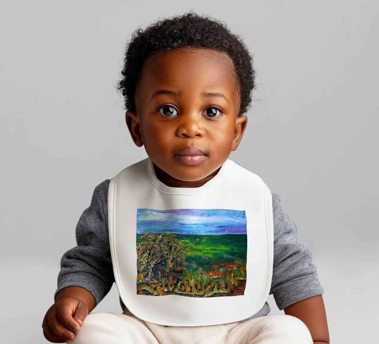 DER ALTE APFELBAUM. Babylätzchen von Little treasures for your home