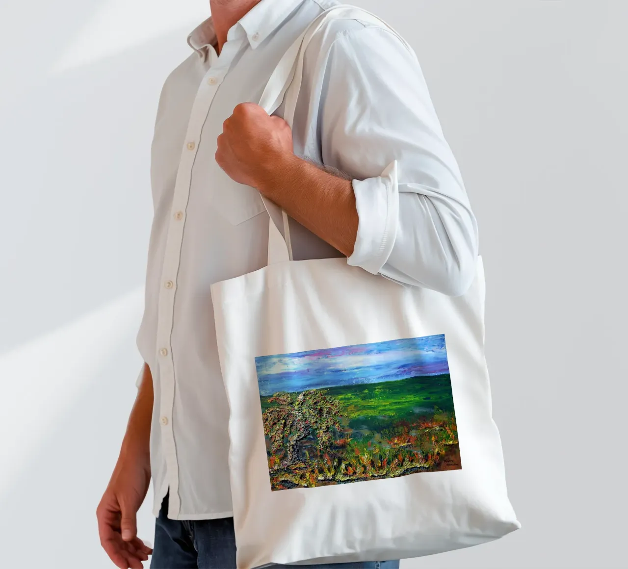 IL VECCHIO MELO. borsa in juta da Little treasures for your home