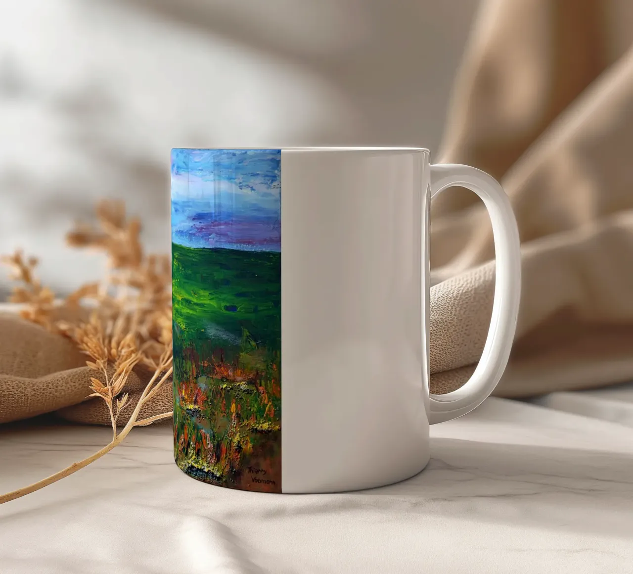IL VECCHIO MELO. tazza in ceramica da Little treasures for your home