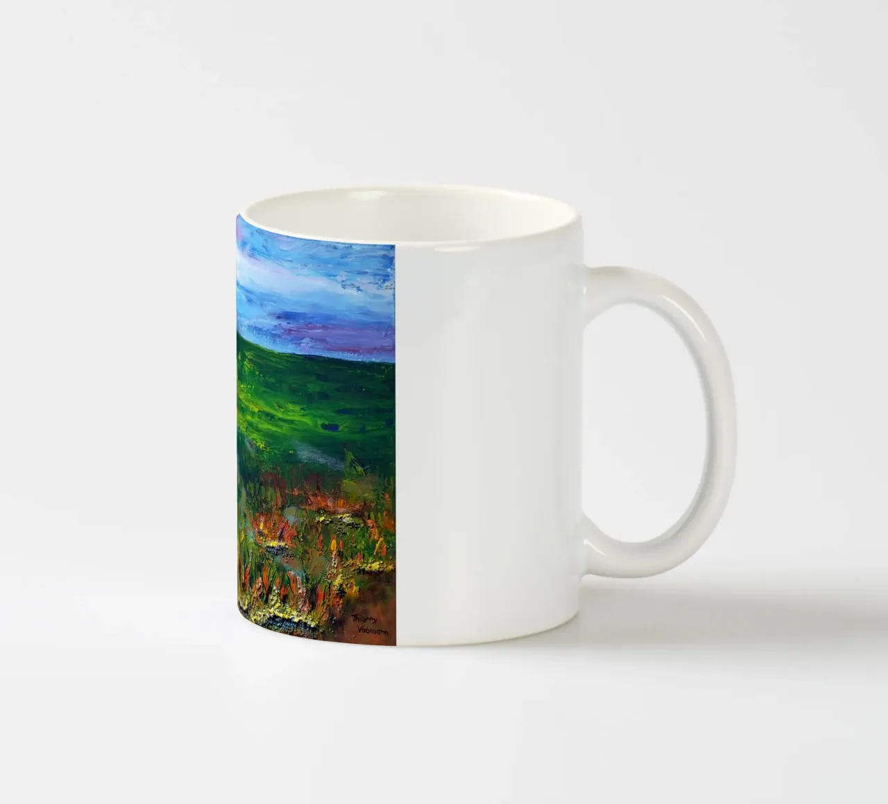 IL VECCHIO MELO. tazza in ceramica da Little treasures for your home