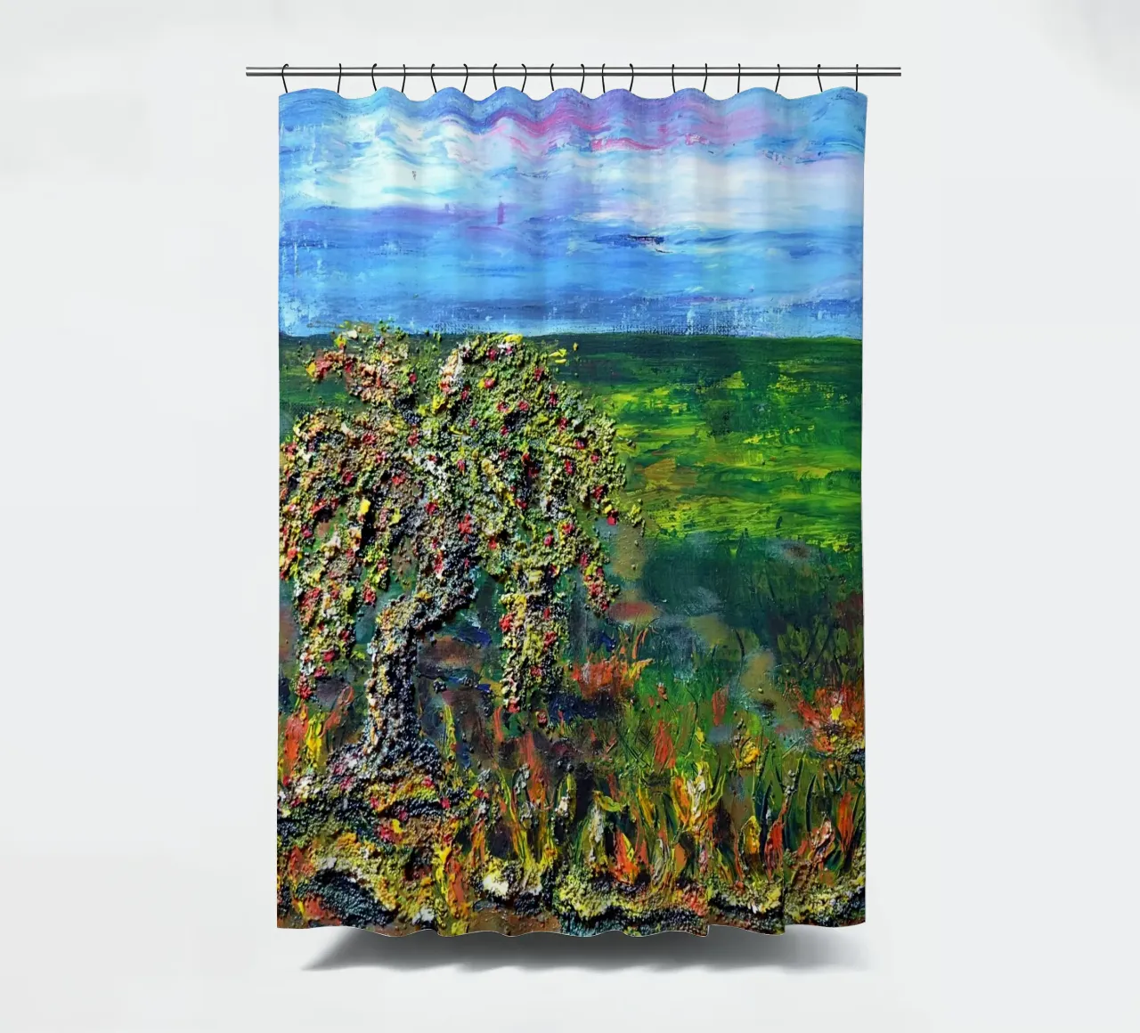 DER ALTE APFELBAUM. Duschvorhang von Little treasures for your home
