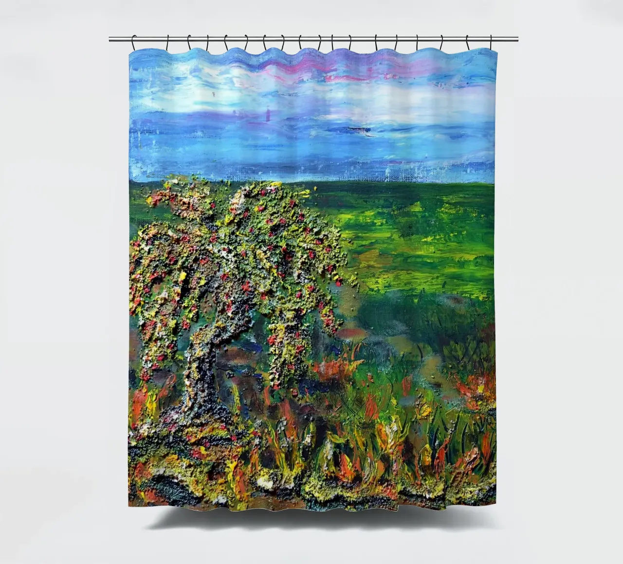 DER ALTE APFELBAUM. Duschvorhang von Little treasures for your home