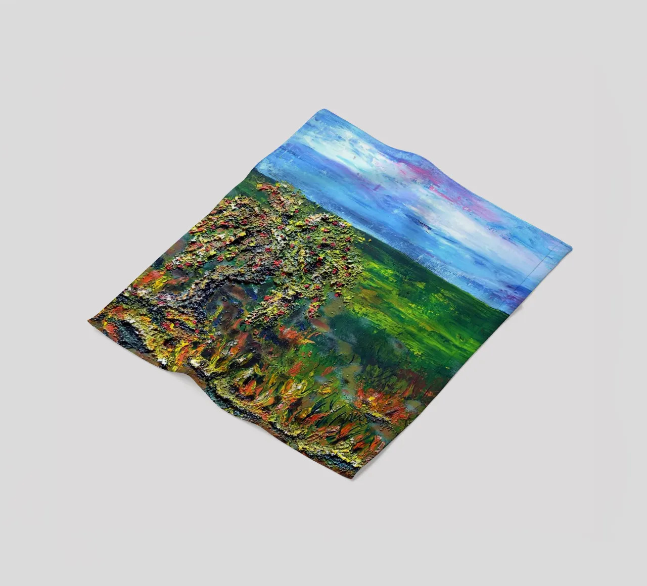 IL VECCHIO MELO. coperta in pile da Little treasures for your home