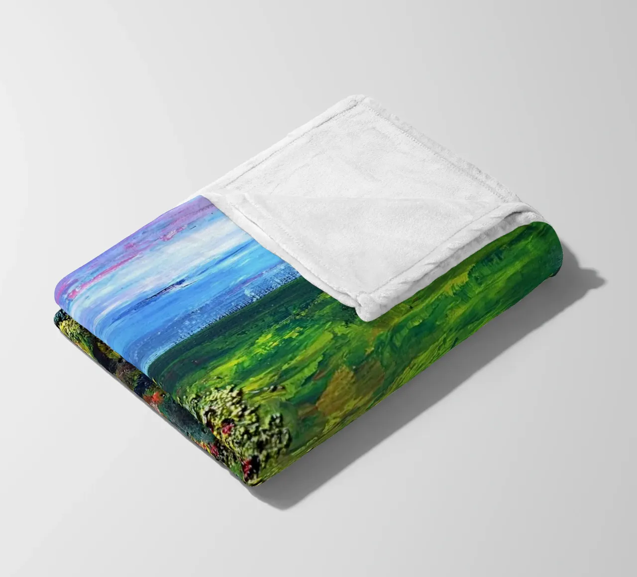 IL VECCHIO MELO. coperta in pile da Little treasures for your home