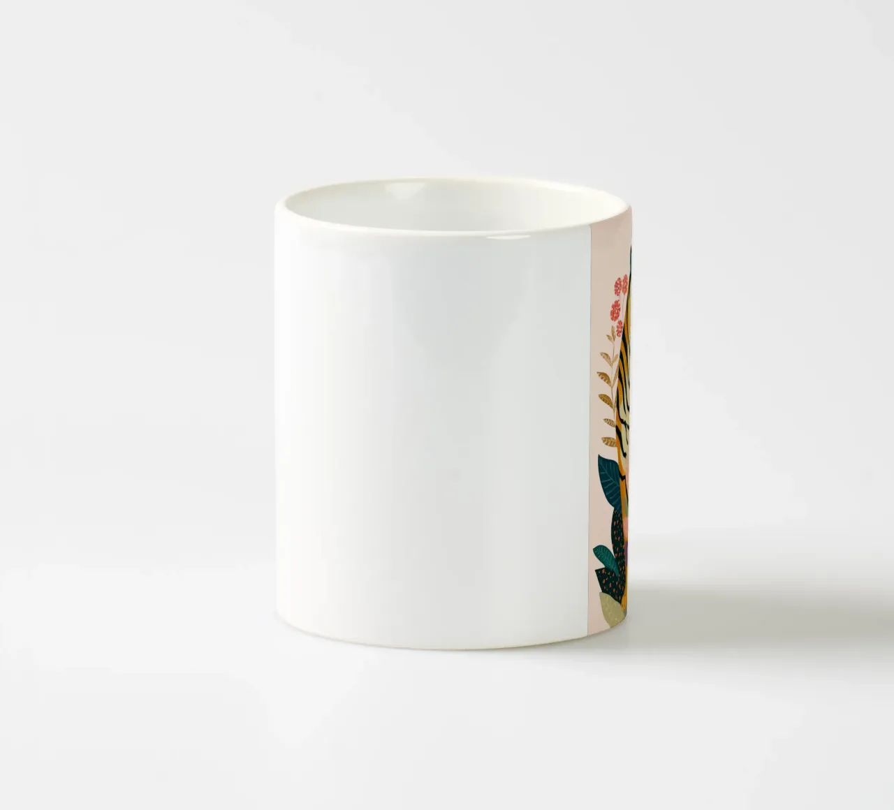 The Golden Tiger tazza in ceramica da Luca