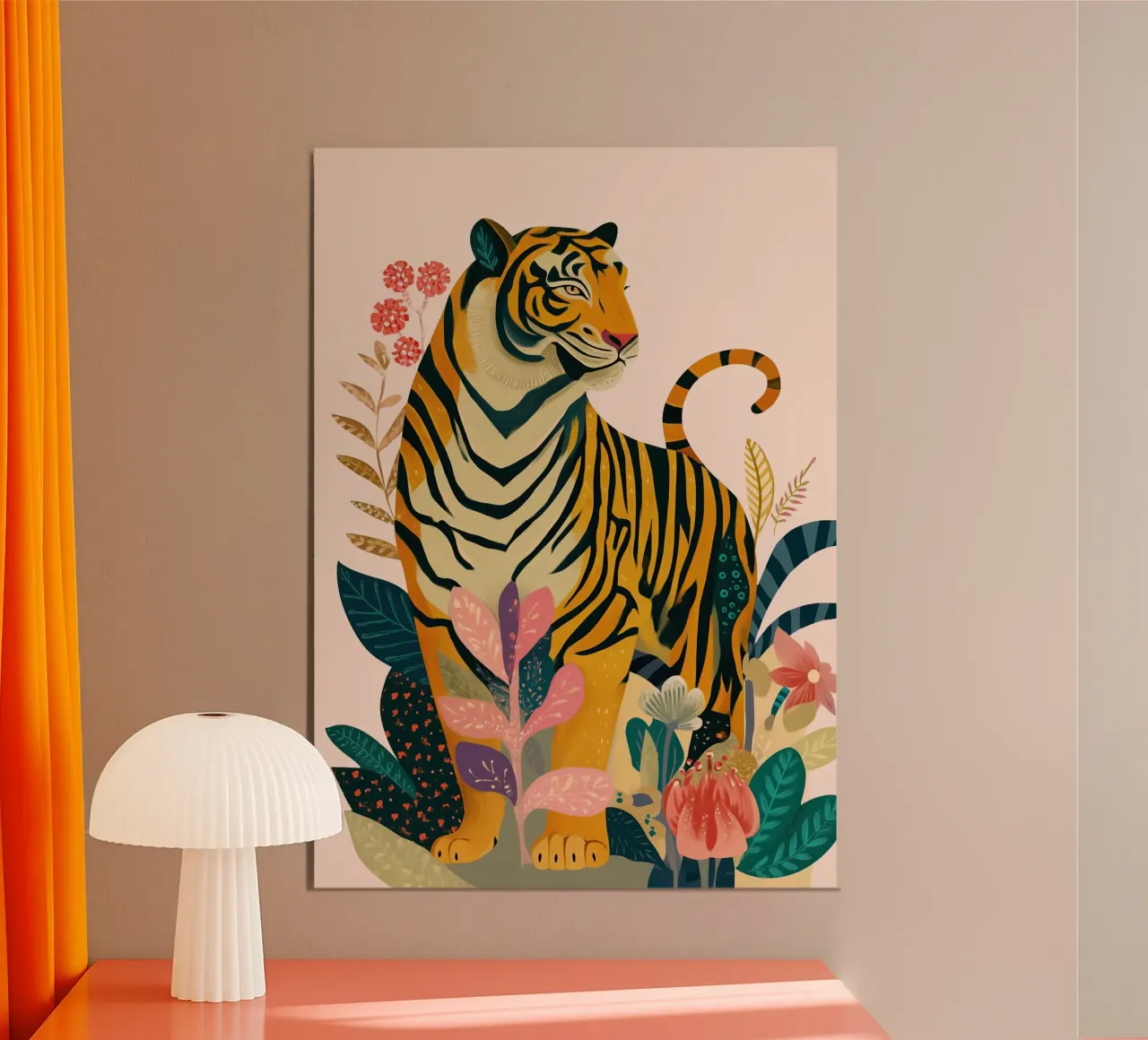 The Golden Tiger carta hahnemühle da Luca