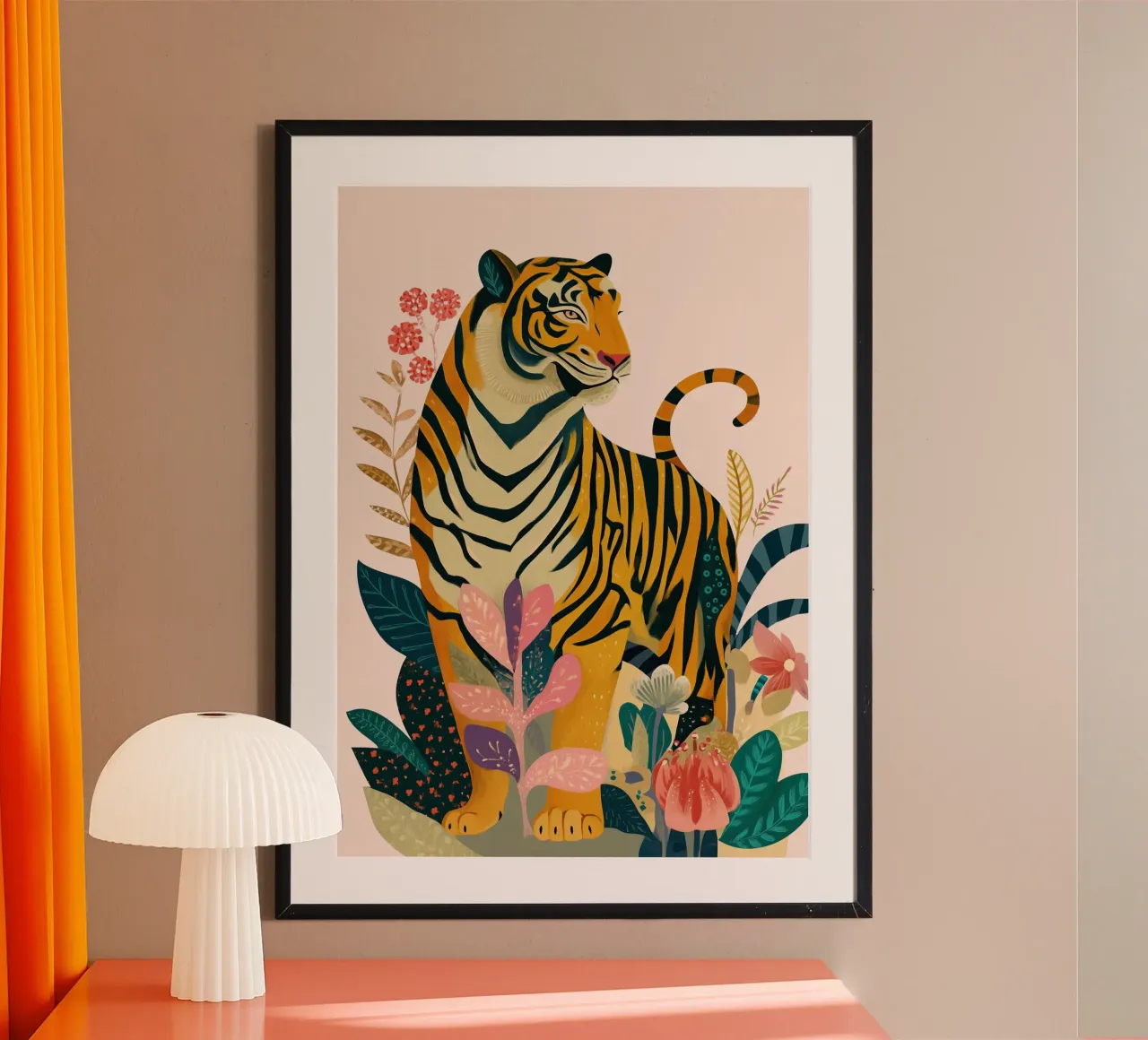 The Golden Tiger carta hahnemühle da Luca