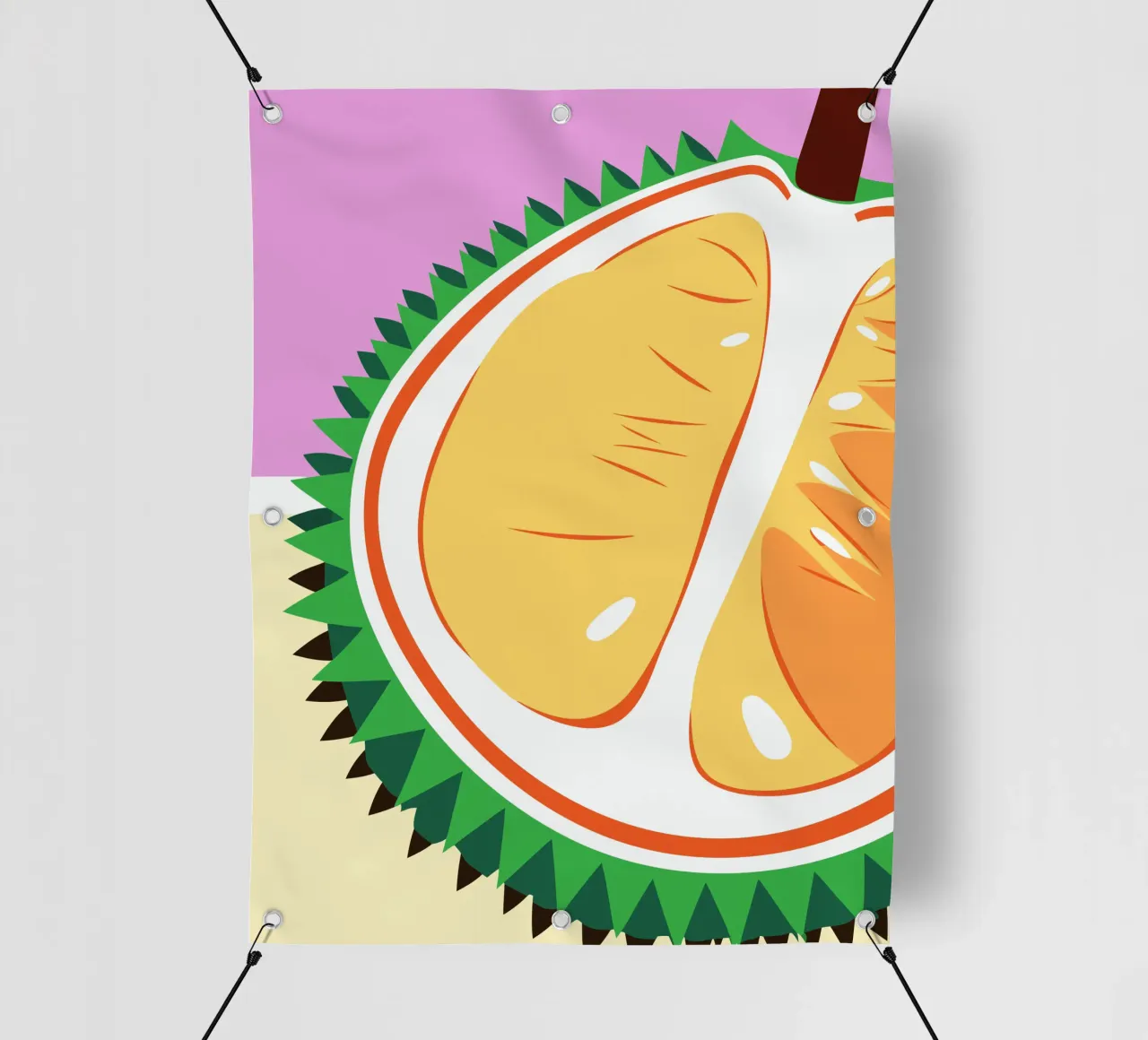 Durian telo in pvc da OFFICIAL FRUIT & VEGETABLES